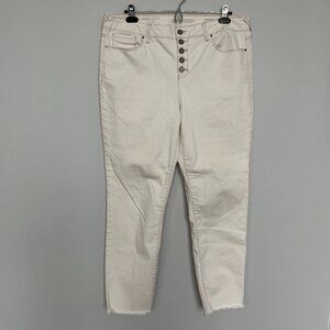 SoundStyle "Jamie" Cream Skinny Jeans 12